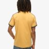T-shirt a righe retrò con logo Essential