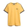 T-shirt a righe retrò con logo Essential