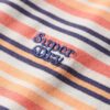 T-shirt aderente a righe con logo Essential T-shirt aderente a righe con logo Essential