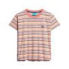T-shirt aderente a righe con logo Essential T-shirt aderente a righe con logo Essential