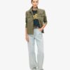 T-shirt aderente a righe Outdoor T-shirt aderente a righe Outdoor