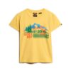 T-shirt aderente a righe Outdoor