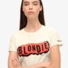 T-shirt aderente Blondie X Superdry