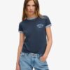 T-shirt aderente con bordi a costine Athletic Essentials