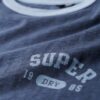 T-shirt aderente con bordi a costine Athletic Essentials