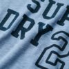 T-shirt aderente con bordi a costine Athletic Essentials