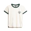 T-shirt aderente con bordi a costine Athletic Essentials