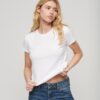 T-shirt aderente con logo Essential T-shirt aderente con logo Essential
