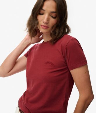 T-shirt aderente con logo Essential