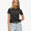 T-shirt aderente con logo Essential T-shirt aderente con logo Essential