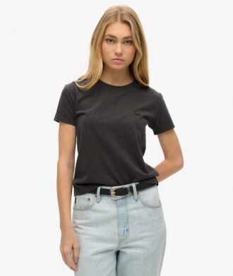 T-shirt aderente con logo Essential