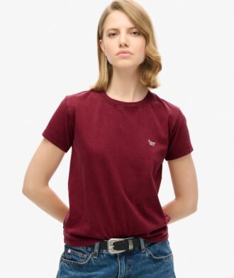 T-shirt aderente con logo Essential