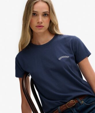 T-shirt aderente con logo Essential