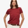 T-shirt aderente con logo Essential T-shirt aderente con logo Essential