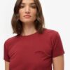 T-shirt aderente con logo Essential T-shirt aderente con logo Essential