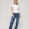 T-shirt aderente con logo Essential T-shirt aderente con logo Essential