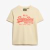 T-shirt aderente con logo Vintage al neon T-shirt aderente con logo Vintage al neon
