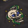 T-shirt aderente con piccolo tatuaggio in strass T-shirt aderente con piccolo tatuaggio in strass