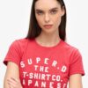 T-shirt aderente con stampa a palloncino T-shirt aderente con stampa a palloncino