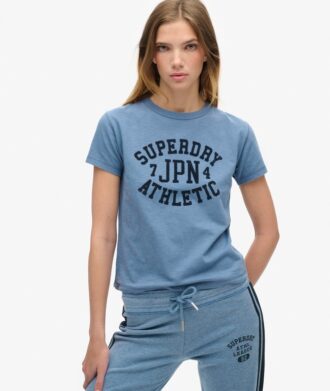 T-shirt aderente con stampa Athletic Essentials