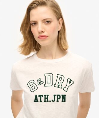 T-shirt aderente con stampa Athletic Essentials