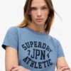 T-shirt aderente con stampa Athletic Essentials
