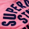 T-shirt aderente floccata Varsity