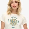 T-shirt aderente Superdry X Komodo Tiger