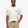 T-shirt ampia con grafica sul retro