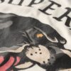 T-shirt ampia con grafica sul retro
