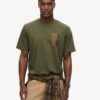 T-shirt ampia con logo Utility Sport T-shirt ampia con logo Utility Sport