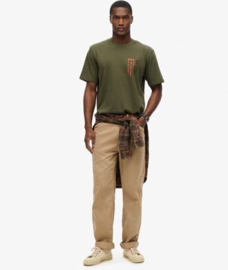T-shirt ampia con logo Utility Sport
