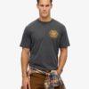 T-shirt ampia con stampa Biker Rock T-shirt ampia con stampa Biker Rock