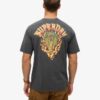T-shirt ampia con stampa Biker Rock T-shirt ampia con stampa Biker Rock