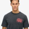 T-shirt ampia con stampa Biker Rock T-shirt ampia con stampa Biker Rock
