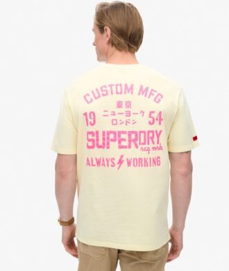 T-shirt ampia con stampa Lo-Fi Punk