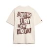T-shirt ampia con stampa Lo-Fi Punk