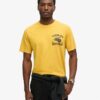 T-shirt ampia con stampa motociclista T-shirt ampia con stampa motociclista