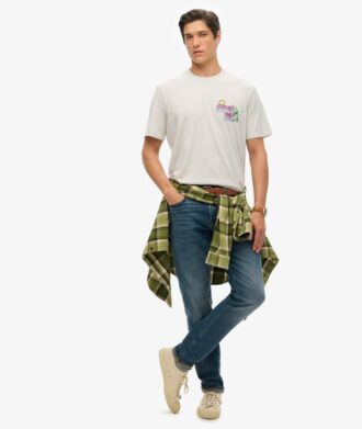 T-shirt ampia da viaggio Neon
