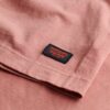 T-shirt ampia e squadrata con logo ricamato