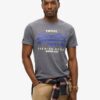 T-shirt classica con logo Vintage Heritage T-shirt classica con logo Vintage Heritage