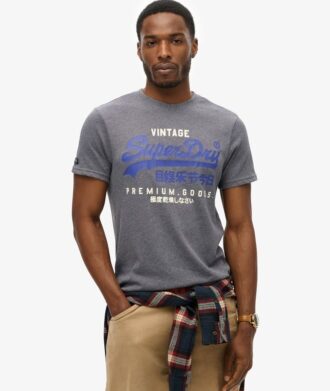 T-shirt classica con logo Vintage Heritage