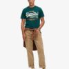 T-shirt classica con logo Vintage Heritage T-shirt classica con logo Vintage Heritage