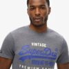 T-shirt classica con logo Vintage Heritage T-shirt classica con logo Vintage Heritage