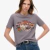 T-shirt comoda con grafica del logo Tokyo Vintage Vintage