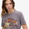 T-shirt comoda con grafica del logo Tokyo Vintage Vintage