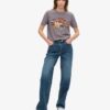 T-shirt comoda con grafica del logo Tokyo Vintage Vintage