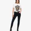 T-shirt comoda con poster punk lo-fi