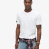 T-shirt con grafica e logo in rilievo
