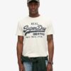 T-shirt con grafica logo Vintage